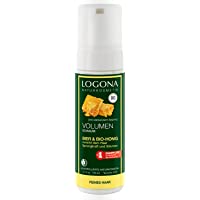 Los mejores  - LOGONA Naturkosmetik Espuma de volumen de cerveza y miel orgánico- aporta un rebote vivo al cabello fino y liso- volumen…